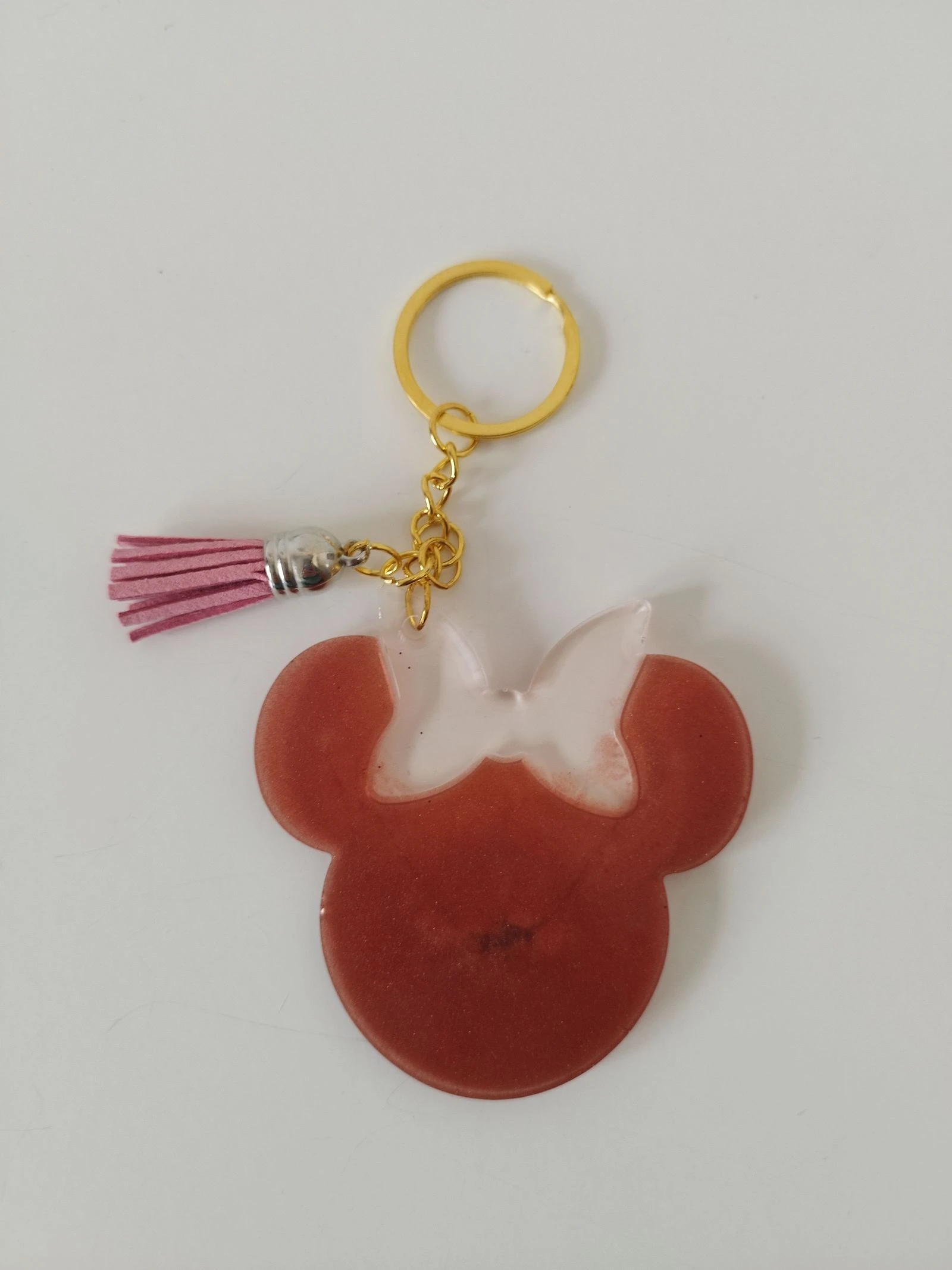 Llavero Minnie Mouse resina 